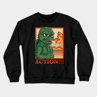 godzilla Crewneck Sweatshirt